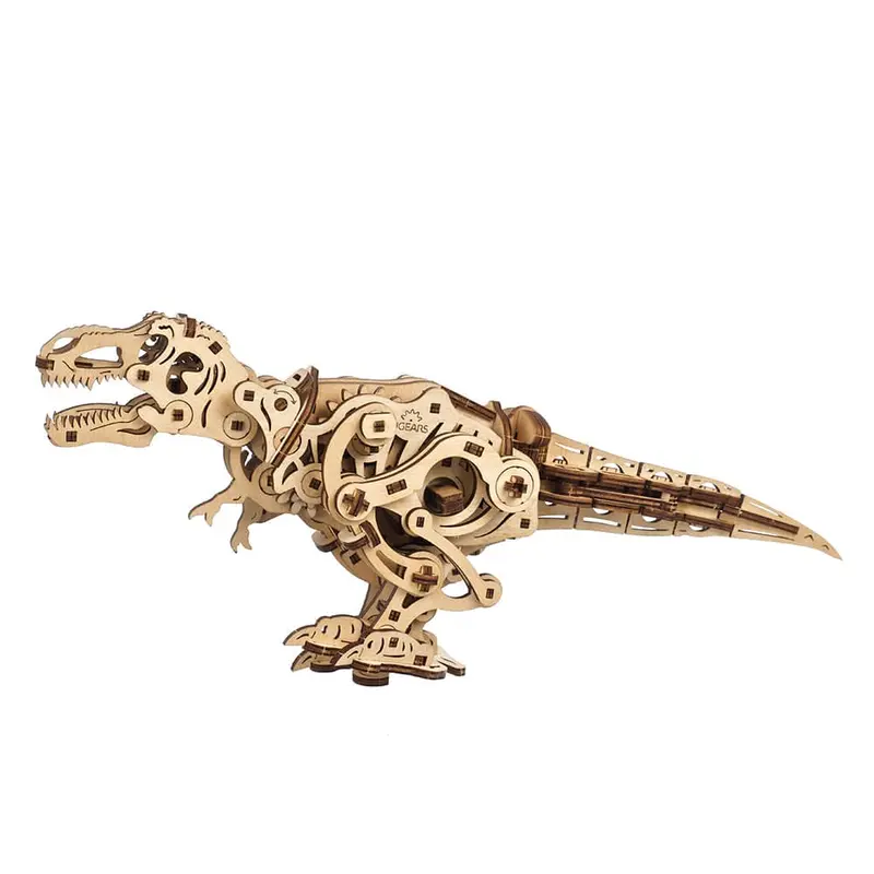 Tyrannosaurus Rex Prehistoric Wooden Sculpture Kit