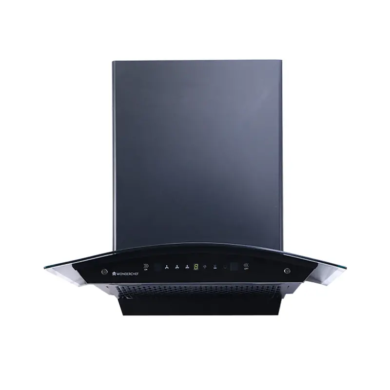 Ultima C-Line 60cm Auto-Clean Chimney – 1400 m³/hr Powerful Suction, Baffle Filter & Touchless Controls