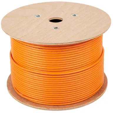 Ultimate Flex USA 250-Foot Spool of 1/0 AWG Orange Fine-Strand Welding Cable