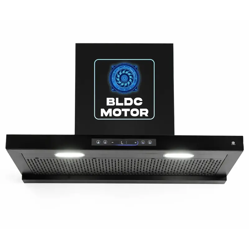 Ultra Sleek 90cm Filterless Auto-Clean Chimney – 1800 m³/hr, Touch + Motion Control, Extended Warranty