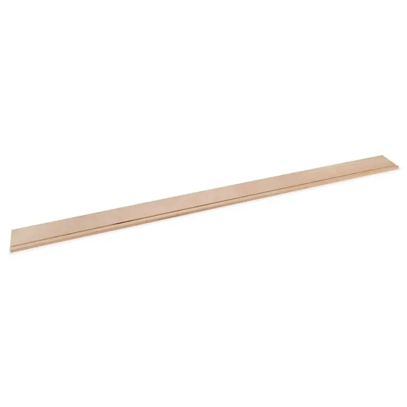Unfinished Baltic Birch Drawer Side Material — 1/2″ x 4″ x 60″, Flat Edge