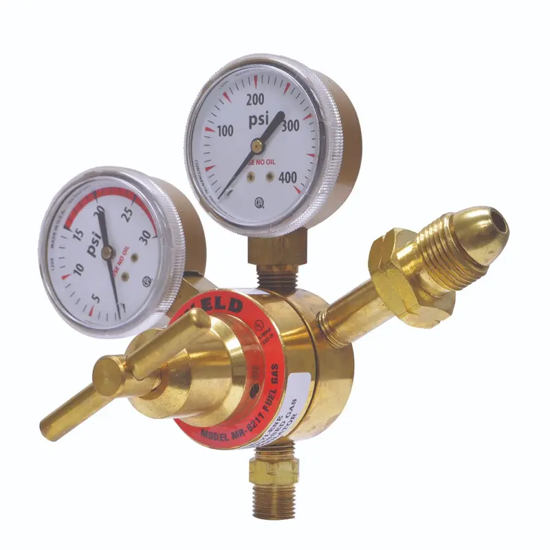 Uniweld MR8211 Low-Pressure Acetylene Regulator – 1-Stage, CGA510