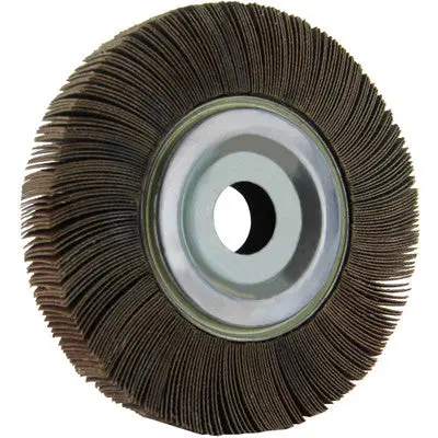 Unmounted Aluminum Oxide Flap Wheel – Compatible with Angle Grinders and Bench Grinders