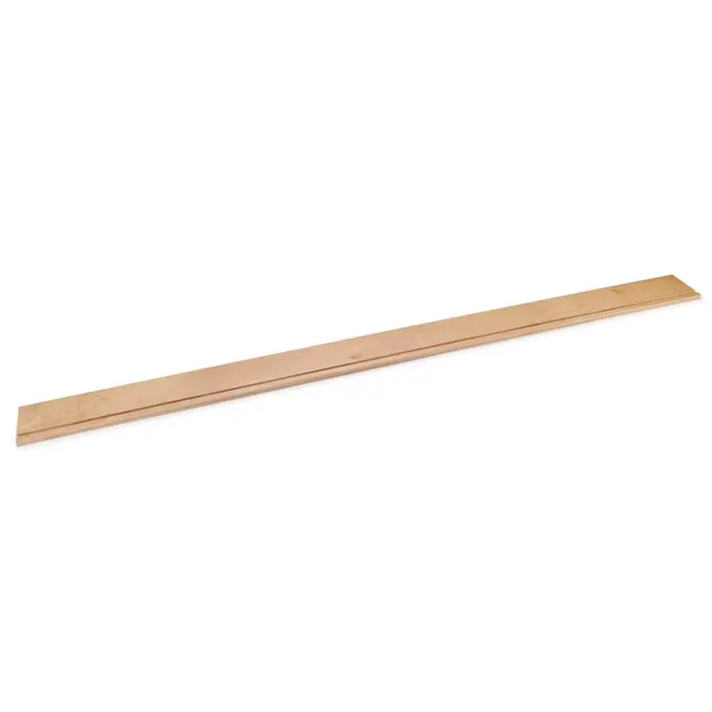 UV-Clear Finished Baltic Birch Drawer Side Stock — 1/2″ x 4″ x 60″, Flat Edge