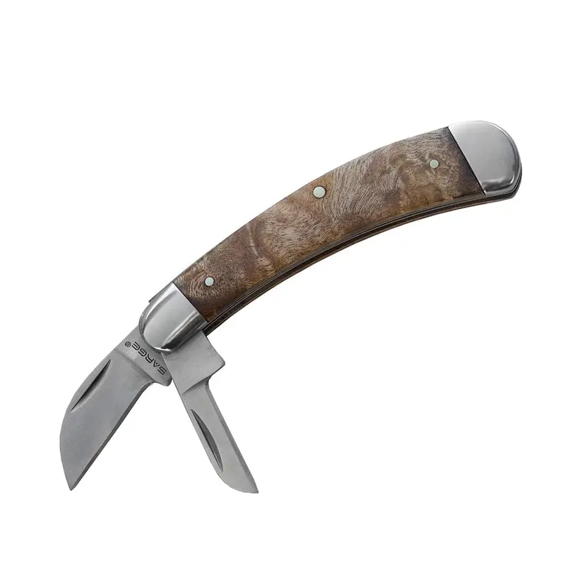 Vision Maker Woodcarving Knife – Maple Burl Handle, Precision Edge