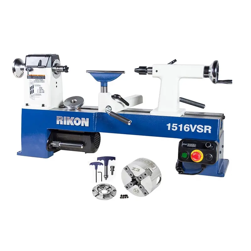 VSR-Controlled Midi Lathe – 12″ Swing × 16.5″ Bed Length with Chuck