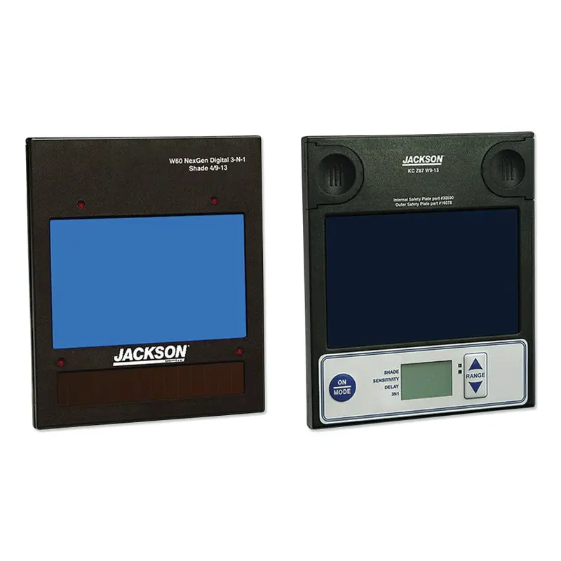 W60 NexGen Auto-Darkening Filter – Adjustable Shade 9–12, 3.8″ × 2.35″