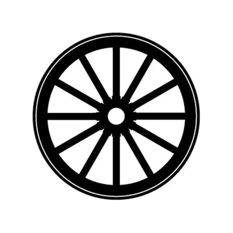 Wagon Wheel Wall Shadow – Vintage Farmhouse Decor Wood Plan
