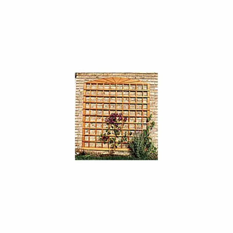 Wall-Mounted Trellis Building Plan — Printable Woodworking Pattern