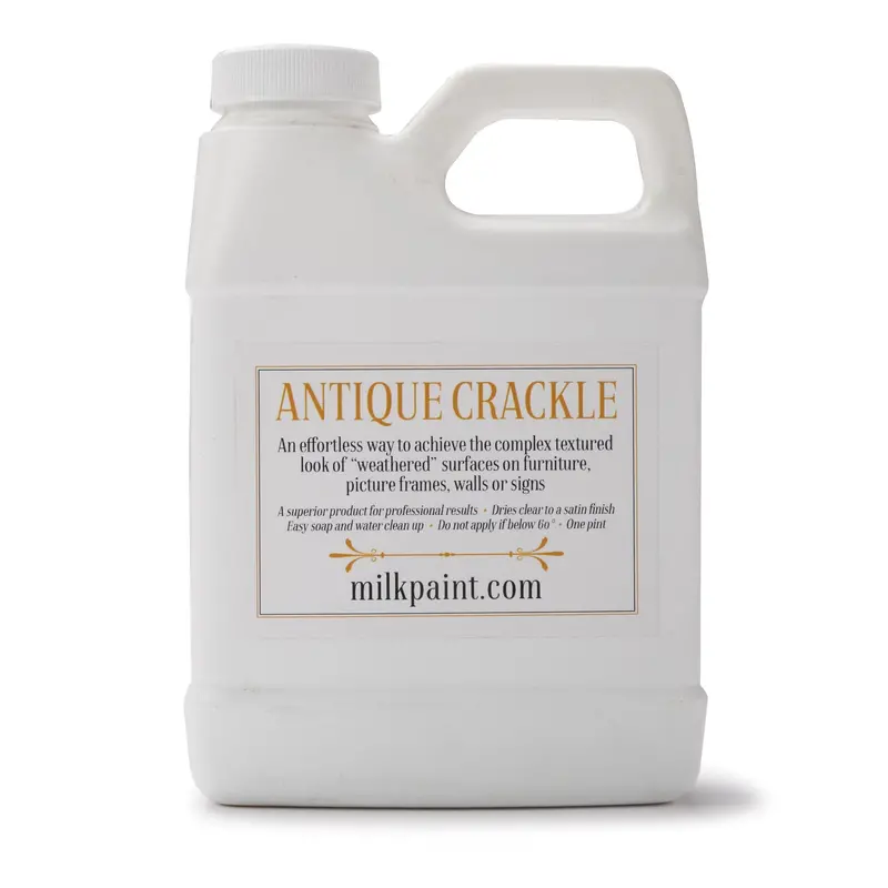 Water-Based Crackle Effect Finish – 16-Ounce Jar