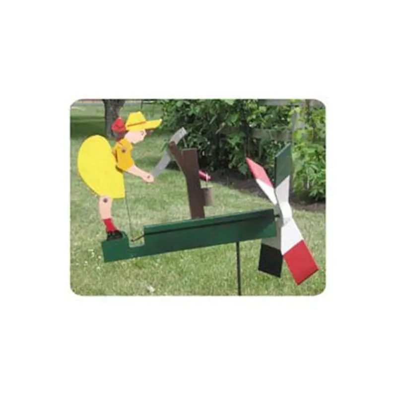 Waterpump Girl Whirligig – Step-by-Step Woodworking Blueprint