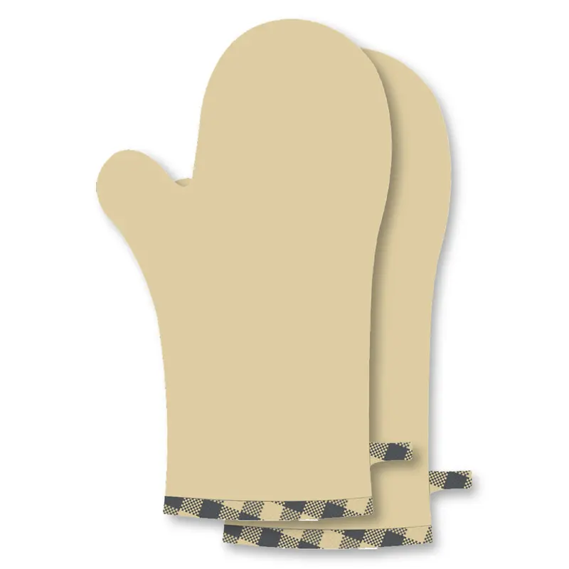 Waterstone Oven Mitt – Beige, Heat-Resistant Fabric with Comfort Fit