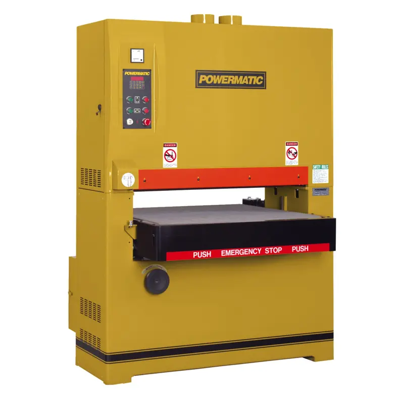 WB-37 37″ Wide Belt Sander with Digital Readout — 20 HP, 230/460V Three-Phase