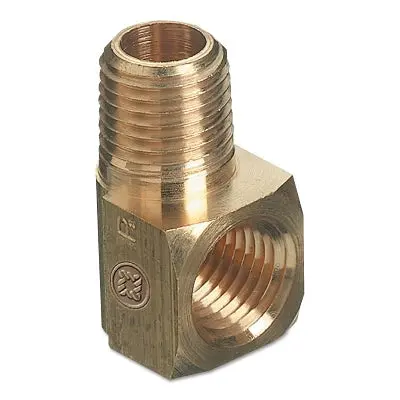 Western Enterprises Brass 90° Elbow Fitting – 1/2″ NPT, 3000 PSI Pressure Rating