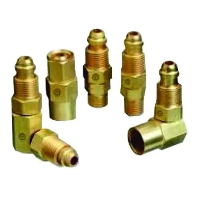 Western Enterprises Brass Inert Arc Hose Adapter — Straight Male/Female RH Threads