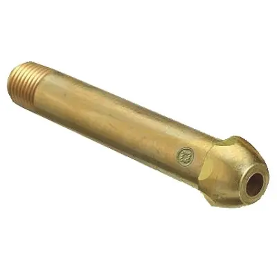 Western Enterprises Regulator Inlet Nipple with Integrated Filter – 1/4″ NPT, 3″ Brass, Compatible with CGA-500/510/580/590
