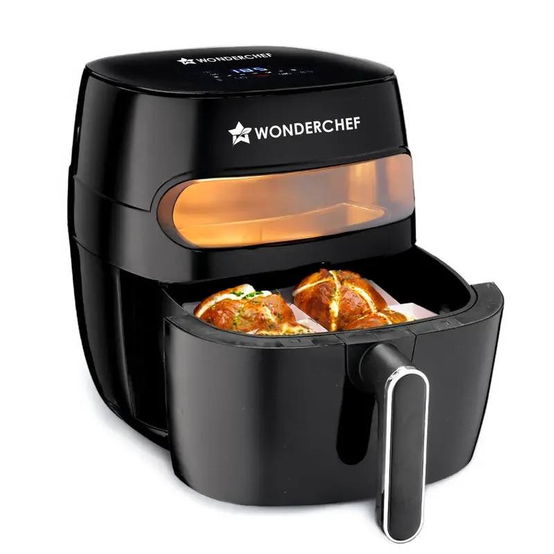 Wonderchef Swift Digital Air Fryer – 6L Touchscreen, 7 Presets, Rapid Air Technology