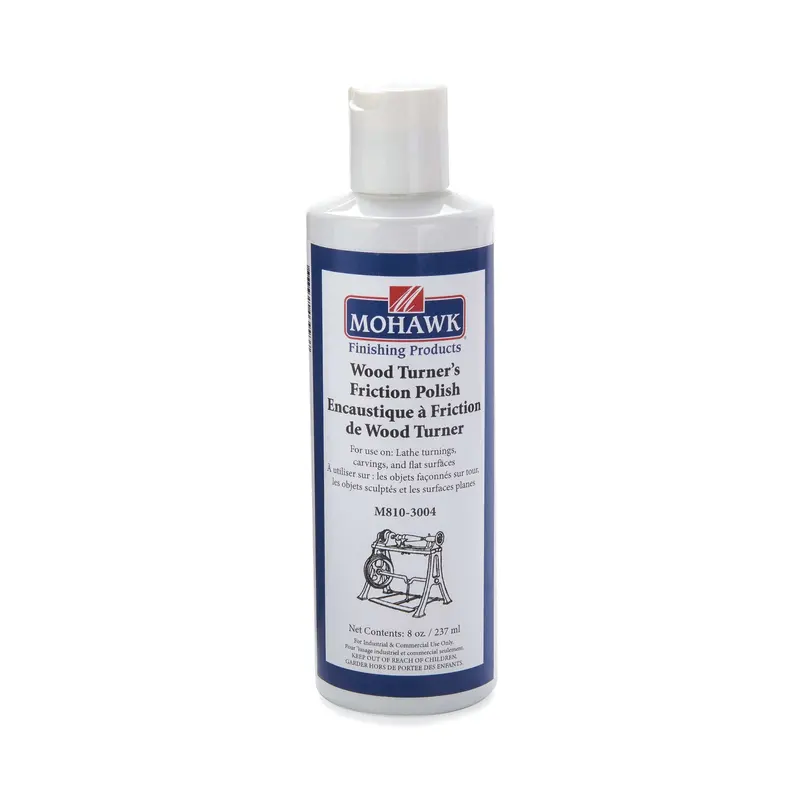 Woodturner’s High-Gloss Polish – 8 oz Bottle