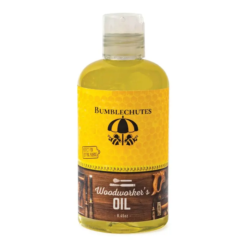Woodworker’s Oil Finish – 8.45 oz Natural Blend for Enhanced Grain & Protection