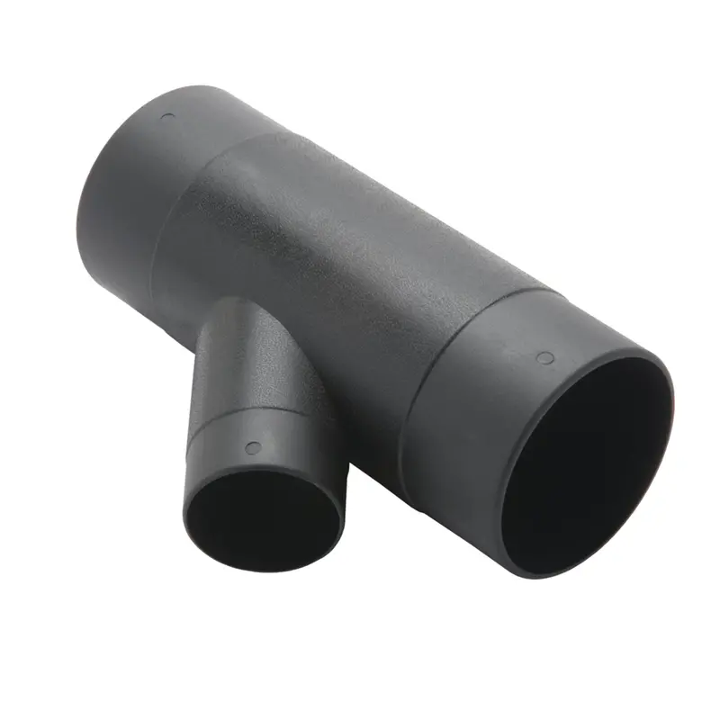 Y-Branch Dust Collection Fitting — 4″ x 4″ x 2-1/2″ ABS Connector