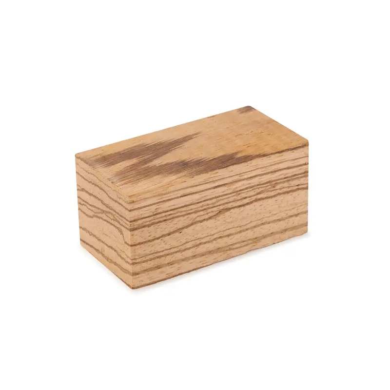 Zebrawood Turning Blank – Premium Hardwood for Lathe Projects
