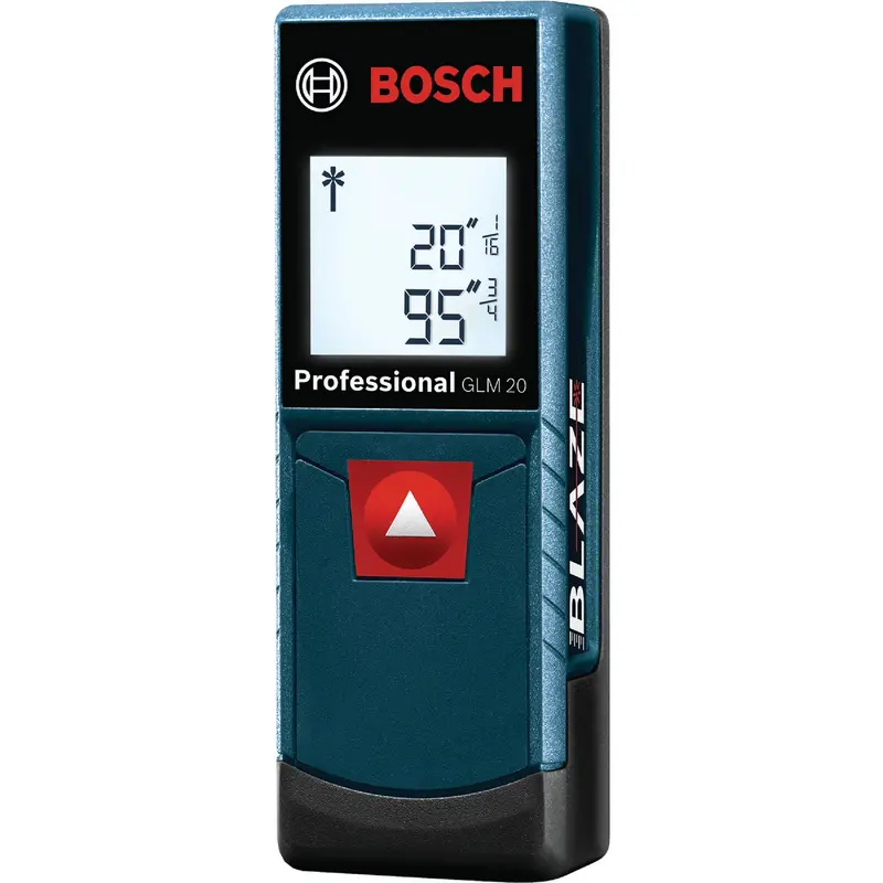 Bosch Glm65 Laser Distance Measurer – 65-Foot Range With Backlit Display 1