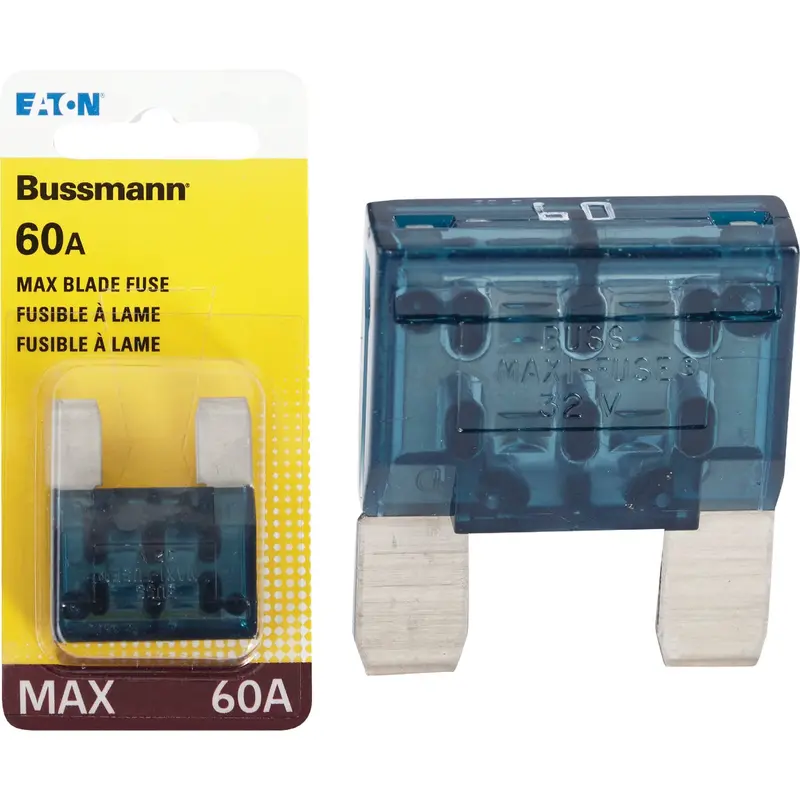 Bussmann Maxi Blade Automotive Fuse – 60 Amp, 32 Volt 1