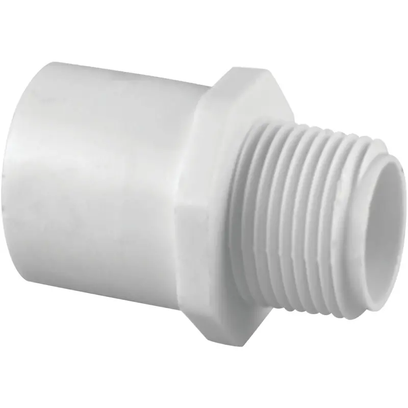 Charlotte Pipe Pvc Riser Extension – Schedule 40, 1/2" Mpt X 1/2" Ftp 1