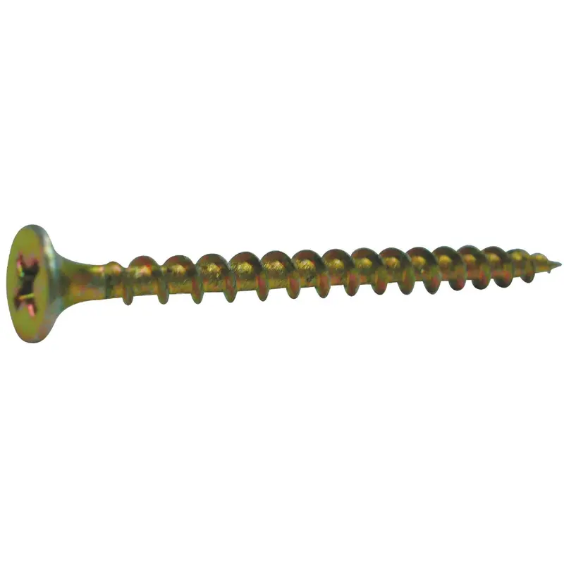 Do It #6 × 2" Coarse-Thread Yellow Zinc Drywall Screws – 6 Oz. Count 1