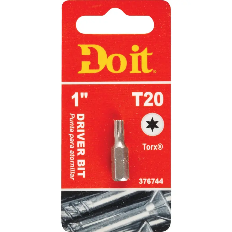 Do It T20 Torx Screwdriver Bit – 1-Inch Insert For Precision Driving 1