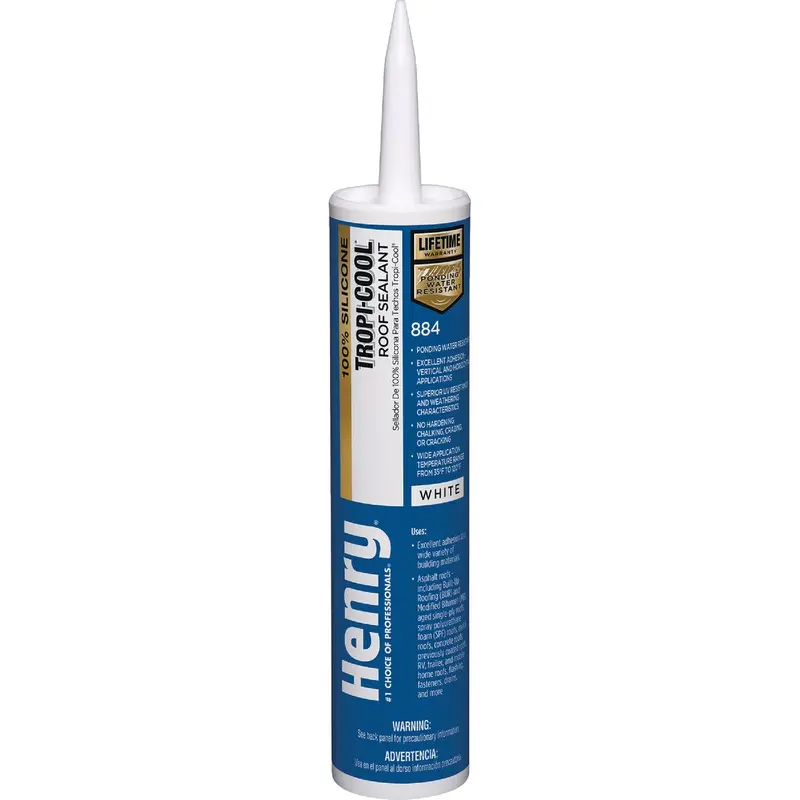 Henry Tropi-Cool Roof Sealant – 10.1 Oz. Elastomeric Waterproofing Formula 1