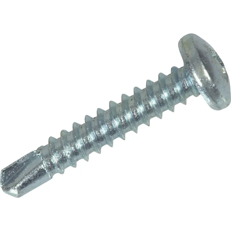 Hillman #6-20 X 3/8-Inch Phillips Pan Head Self-Drilling Sheet Metal Screws (100-Pack) 1