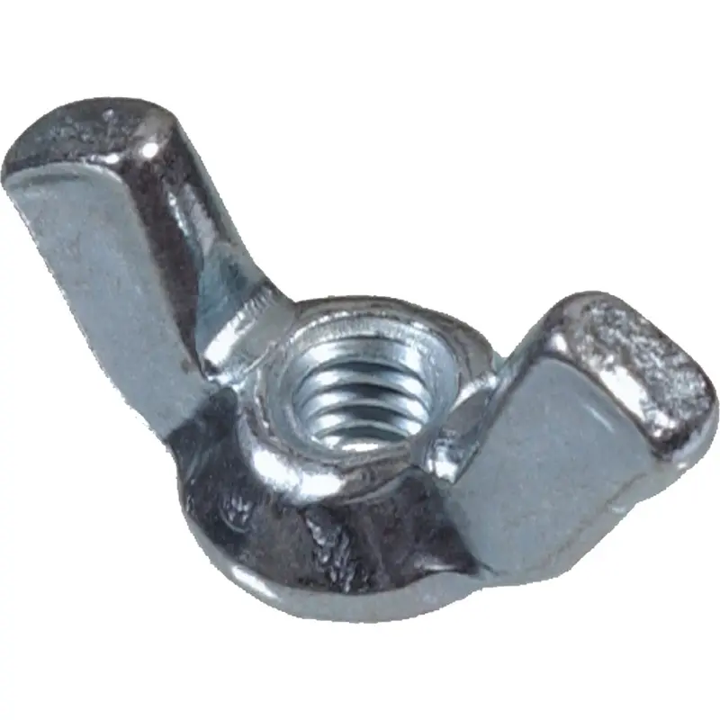 Hillman Zinc-Plated Steel Wing Nuts – 5/16"-18 Tpi, Pack Of 3 1