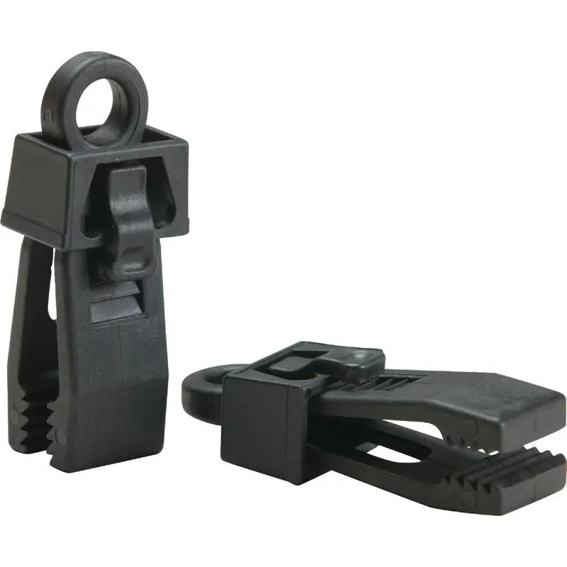 Homax Black Nylon Crocodile Clip Tarp Fastener 1