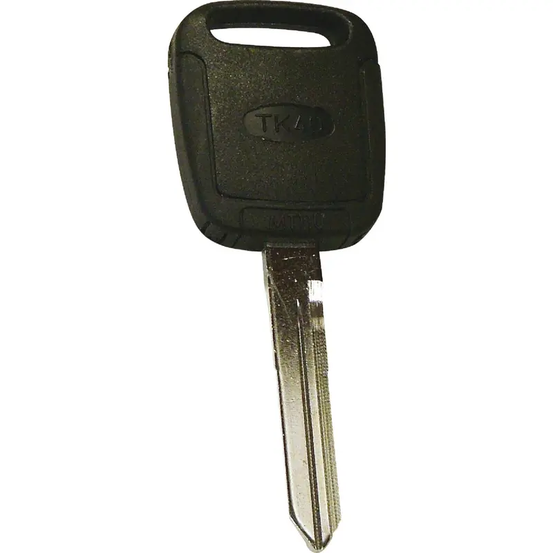 Hy-Ko Mitsubishi Programmable Transponder Key – Nickel-Plated Chip Replacement 1
