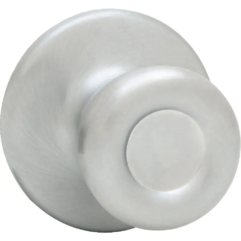Kwikset Tylo Hall & Closet Door Knob – Satin Chrome Interior Hardware 1