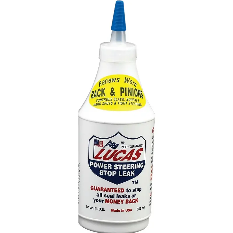 Lucas Oil Power Steering Stop-Leak Additive – 12-Ounce Bottle 1