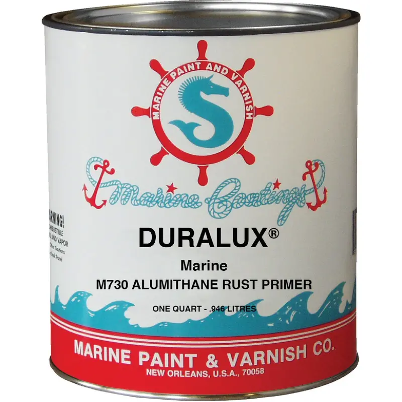 Marine Paint & Varnish Gloss Silver Marine Primer – 1-Quart Can 1