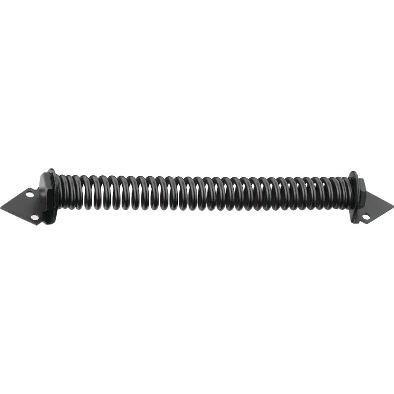 National Black Cold-Rolled Steel Gate Spring – 14-Inch Length, Durable Tension Control 1