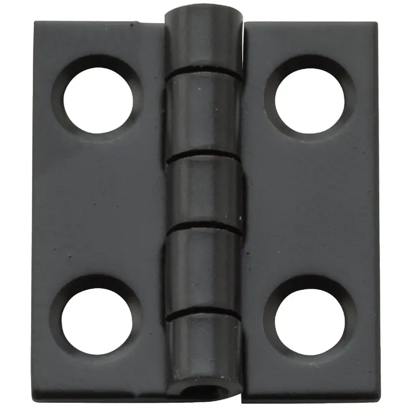 National Narrow Oil-Rubbed Bronze Hinge – 3/4" X 5/8", 4-Pack 1