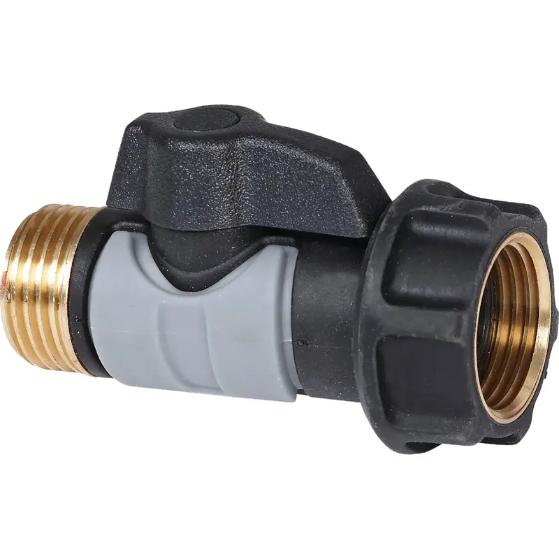 Orbit Pro Flo Metal Hose Coupling – Durable Shutoff Fitting For Outdoor Use 1