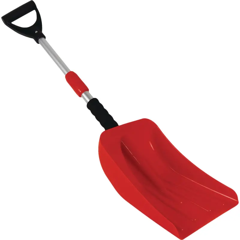 Oskar Extendable Snow Shovel – 9.5" Poly Blade With Reinforced Steel Handle 1