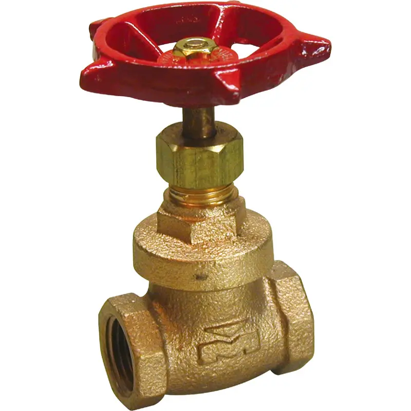 Proline Forged Brass Gate Valve – 3/4 In. Fips Threaded Shut-Off For Plumbing Systems 1