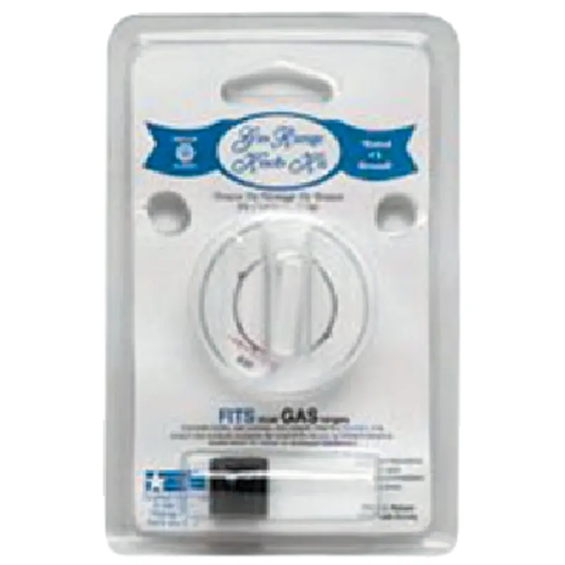 Range Kleen White Gas Stove And Oven Knob Replacement Kit 1