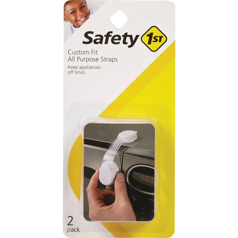 Safety 1St All-Purpose Adjustable Safety Strap – 2-Pack 1
