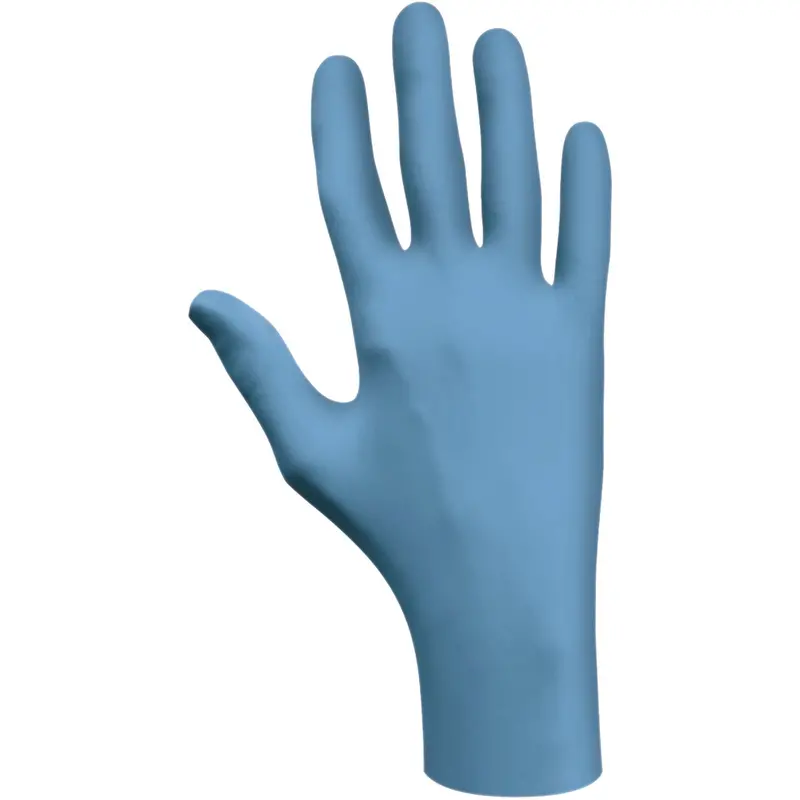 Showa Xl Blue Biodegradable Nitrile Disposable Gloves – 100-Count Box 1
