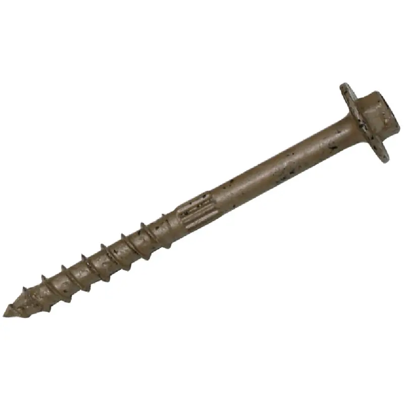 Simpson Strong-Tie Large Hex Washer Structural Screw – 3-Inch × 0.195-Inch, 50-Pack 1
