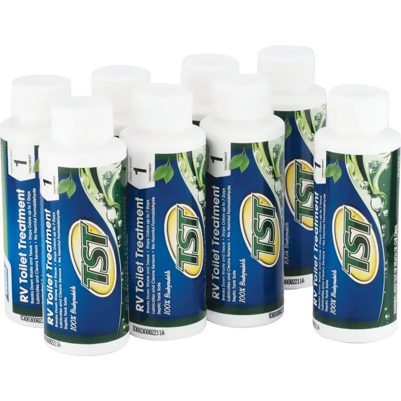 Tst Singles Toilet And Tank Deodorizer Tablets – 8-Pack Fresh-Scented Sanitizing System 1