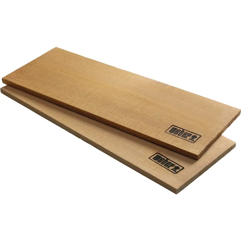 Weber Cedar Smoke Plank – Firespice Flavor, 5-3/4" × 15", 0.78" Thick (2-Pack) 1